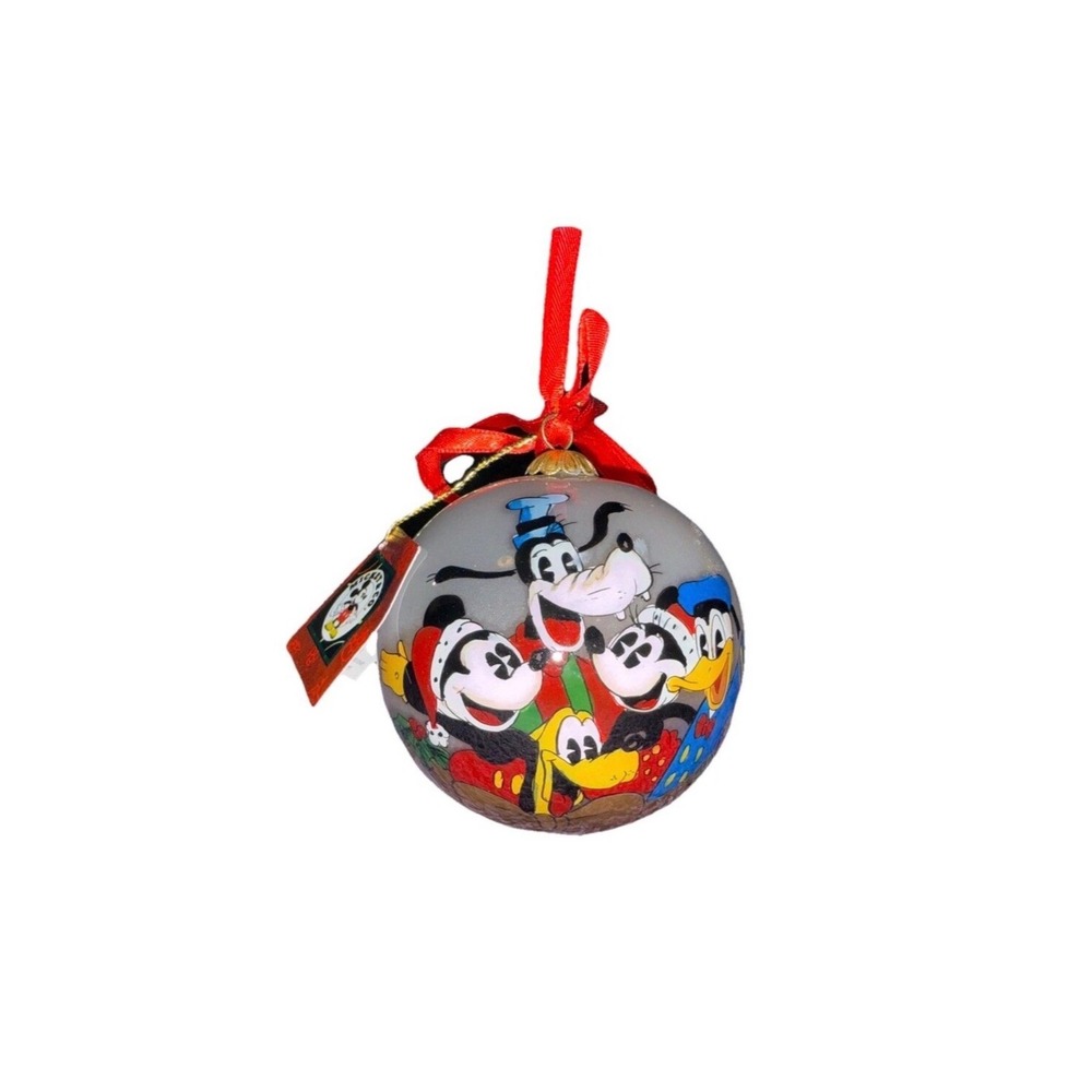 Disney Christmas Ornament Mickey Mouse Goofy Donald Duck Holiday Tree Decoration